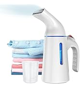 Blesgam Steamer for Clothes 700W, Fast Heat-up in 40S, Clothes Steamer with 120ML Water Tank, 25g...