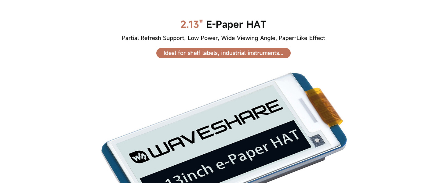 2.13inch e-Paper HAT