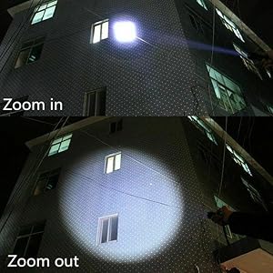 zoomable Camping Lantern Combo Flashlight USB Rechargeable Mini Small LED Flashlights