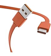 Replacement Flat USB Type C Charging Cable Charger Cord Compatible with JBL Wireless Speaker