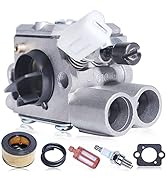Mtanlo Carburetor Carb Air Filter Maintenance Kit for Stihl MS251 MS251C MS241 MS241C MS231 MS231...