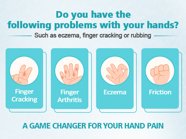 Prevents fingers from cracking or rubbing