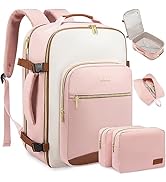 LOVEVOOK Large Travel Backpack for Women &amp; Men, 40L Carry on Backpack for Airplanes, TSA Personal...
