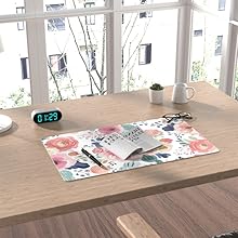floral mouse pad - dining table