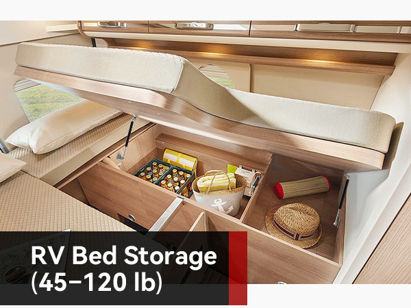 gas struts used for RV Bed Storage (45-120 Ib)