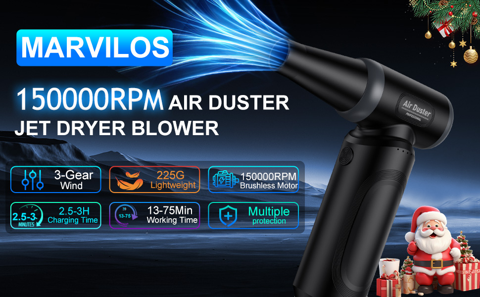 Compressed air duster