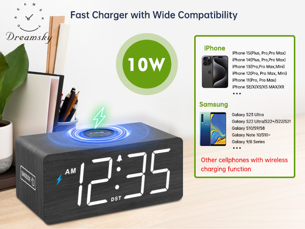 digital alarm clocks for bedrooms