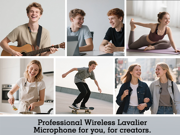 lapel microphone wireless