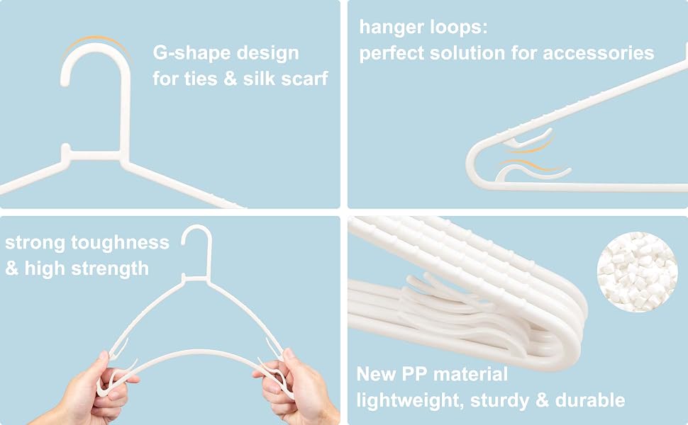 plastic hangers