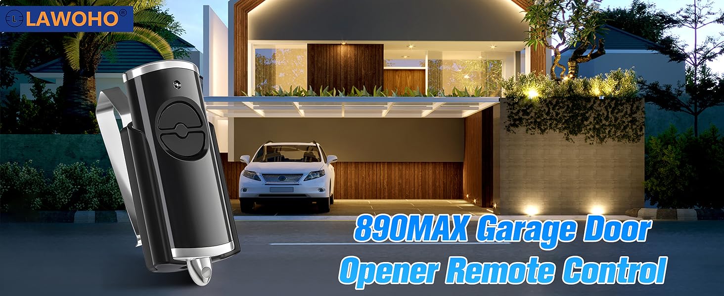 Keychain Garage Door Opener Remote Control