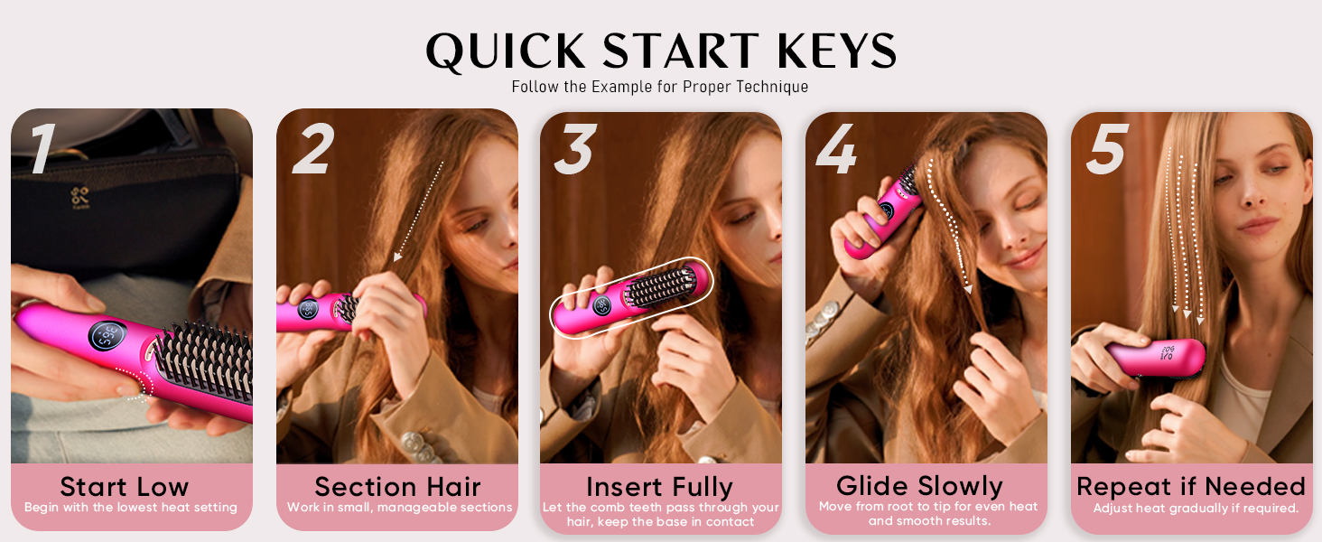 FanttikSolo I10 Apex Hair Straightener Brush
