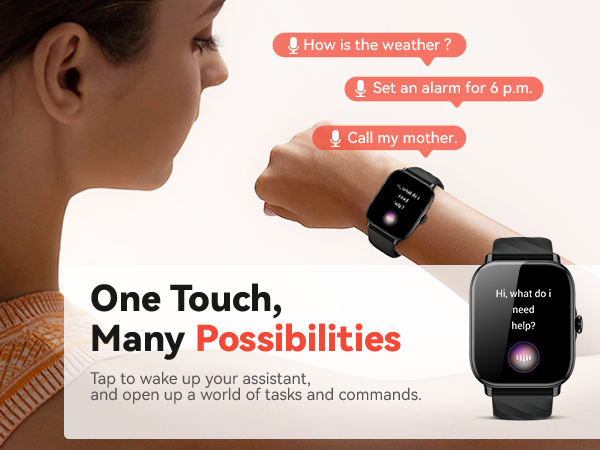 speak to control,touch to act, ai voice assistant