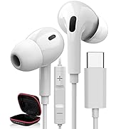 USB C Headphones COOYA Type C Wired Earbuds for Samsung S24 Ultra S23 FE S22 S21 S20 A54 Galaxy F...