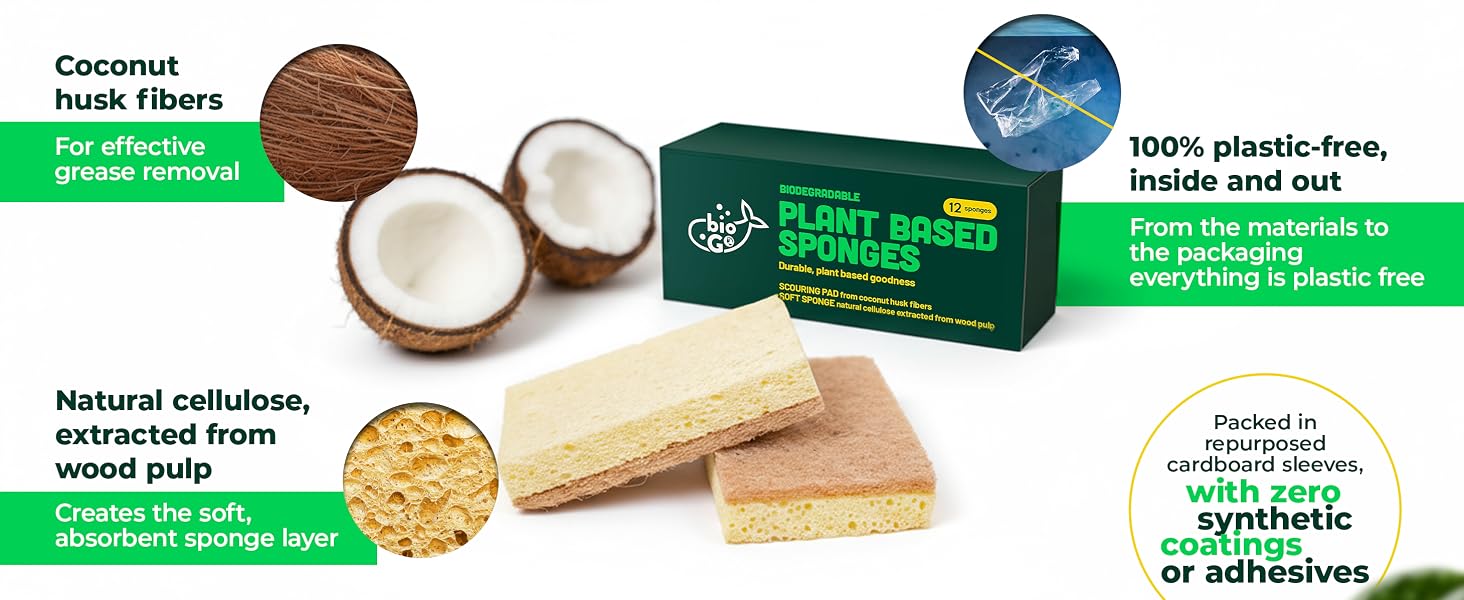 coconut husk fibers cellulose