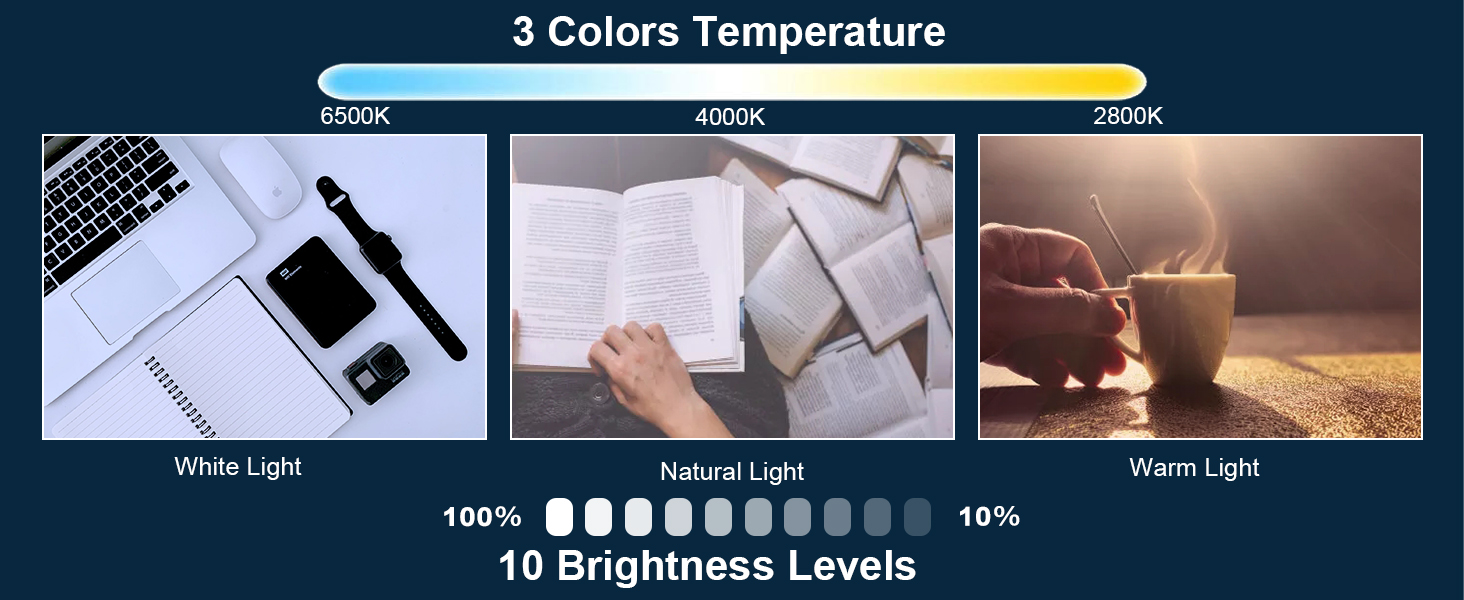 adjustable colors and brightness