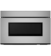 SHARP SMD2479JS Smart Microwave Drawer Oven with Easy Wave Open, 24-inch, 1.2 Cubic Feet, 950 Wat...