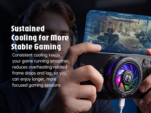 Phone Cooler for Gaming