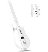 N1 Stringless Electric Smart Guitar,Foldable &amp; Portable Built-in Drum Machine &amp; Bassline Travel B...