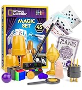 Blue Marble National Geographic Kids Magic Set - 45 Magic Tricks for Kids to Perform with Step-by...