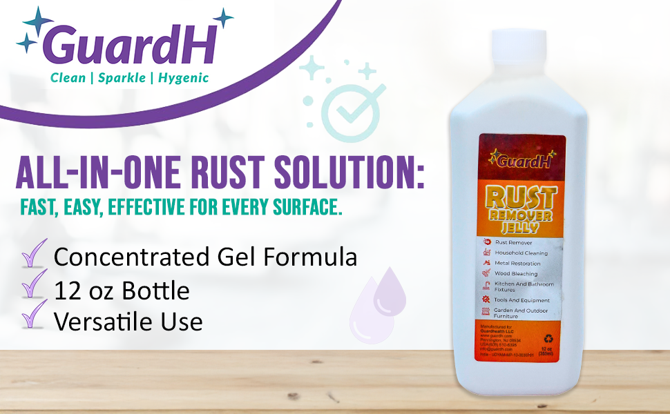 GuardH Rust Remover Gel