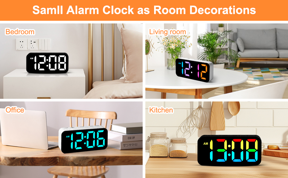 digital alarm clock