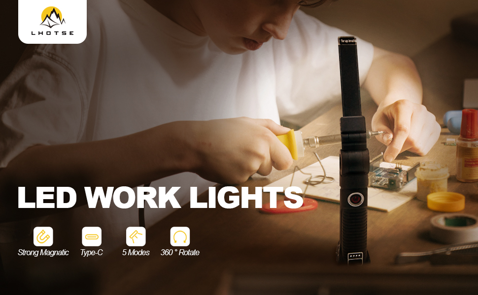 work light with magnetic base