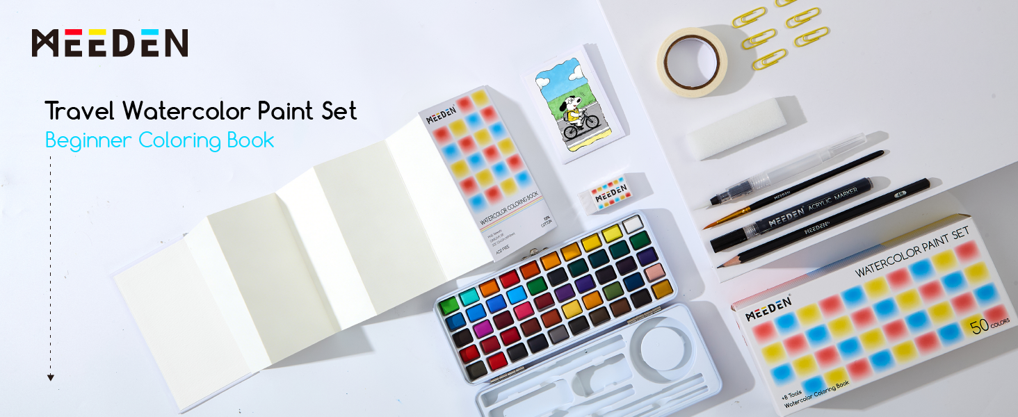 watercolor paint kit