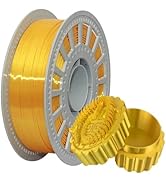 SHIMMERFIL Silk Filament 1.75, Pla + Filament, 3D Printer Filament, Dimensional Accuracy +/- 0.03...