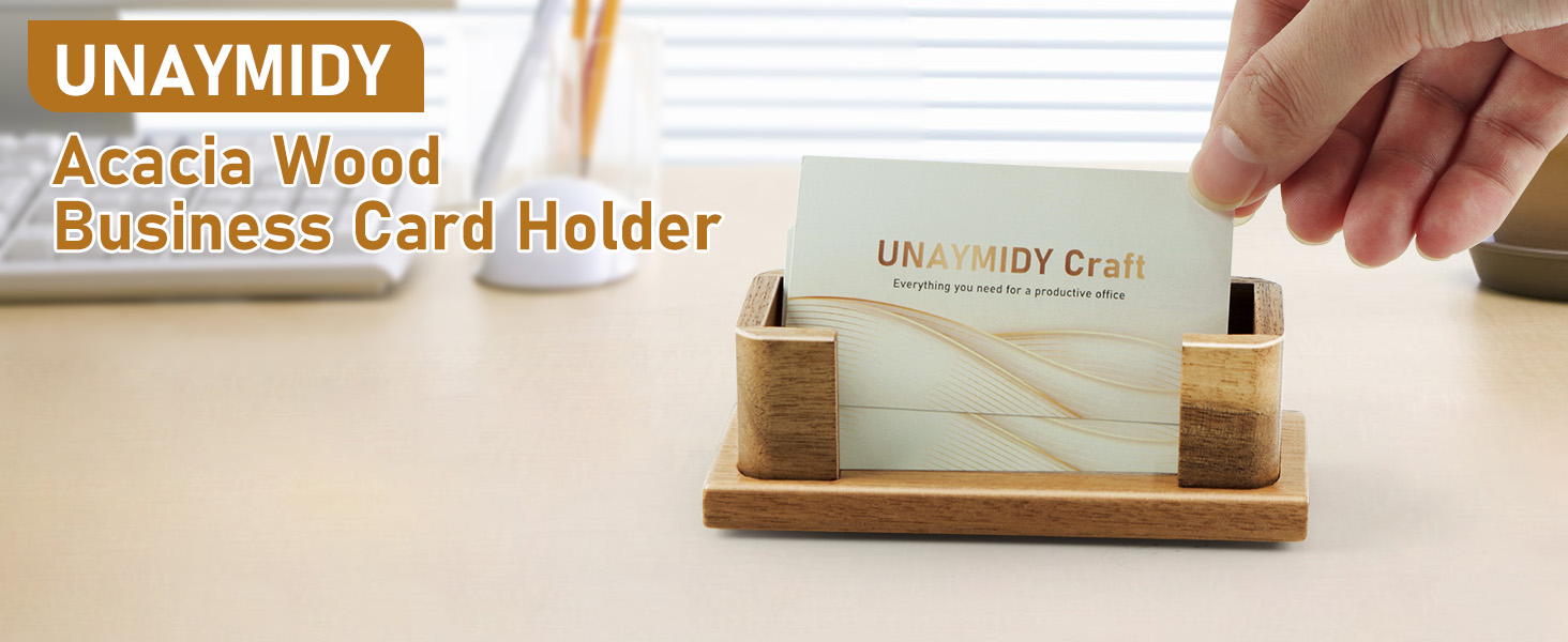 Business Card Holder for Desk