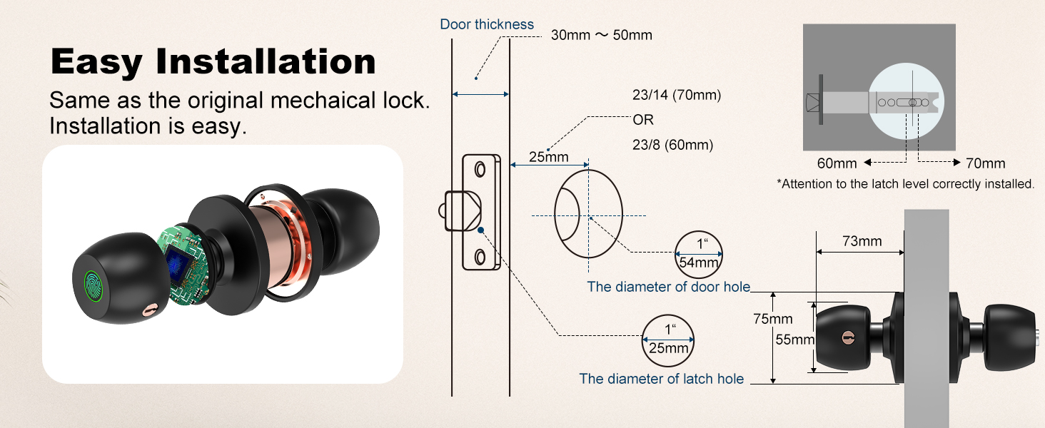 Fingerprint Door Lock