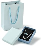 Craftdady Small Jewelry Boxes 3.66x2.81x1.1 with Paper Bags for Jewelry | 4Pcs Packaging Case Gif...
