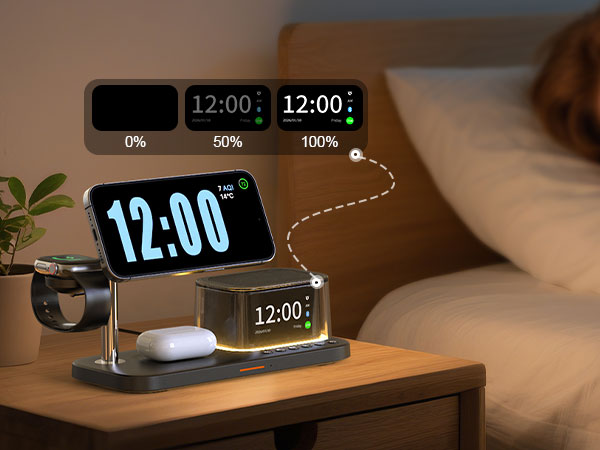 7 in 1 wireless charging station