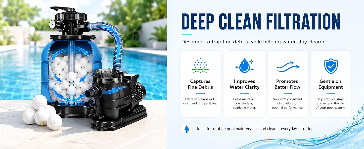 POOL FILTER BALLS