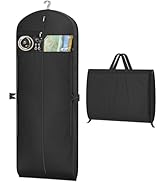MISSLO 65" Garment Bags for Travel for Women with Loackabe-Self Zipper Waterproof Dress Bags for ...