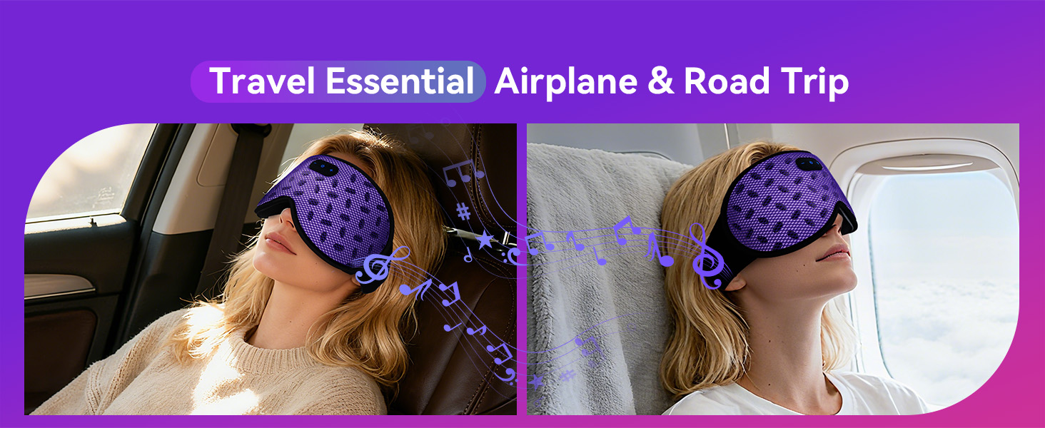 sleep eye mask bluetooth headphones