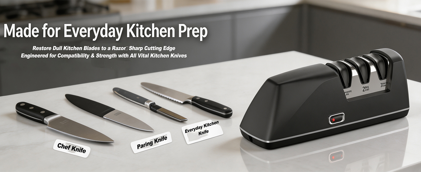 electric knife sharperning