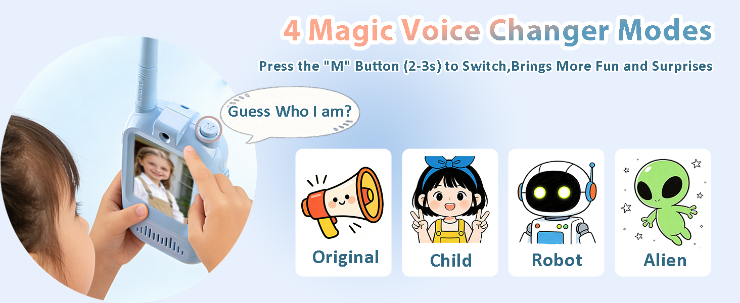 Video Walkie Talkies for Kids