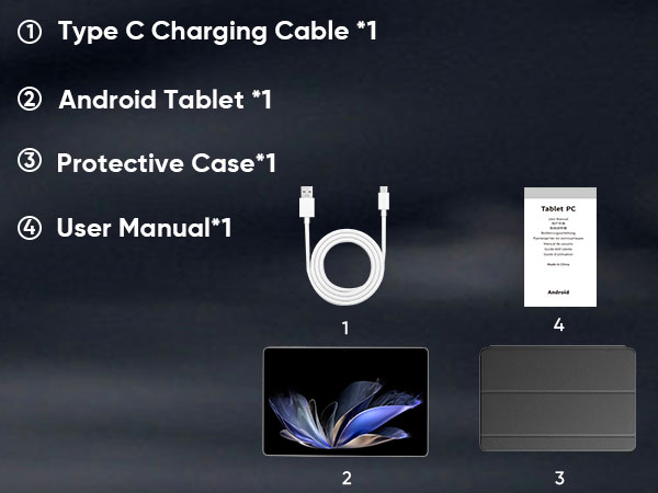 android 14 tablets with case