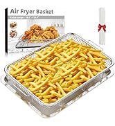 Air Fryer Basket for Oven,Extra Large 18.8" x 12.8" Oven Air Fryer Basket and Tray Set with 30 PC...
