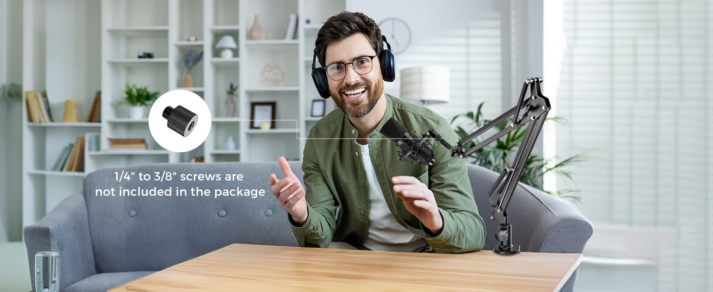 microphone arm desk mount