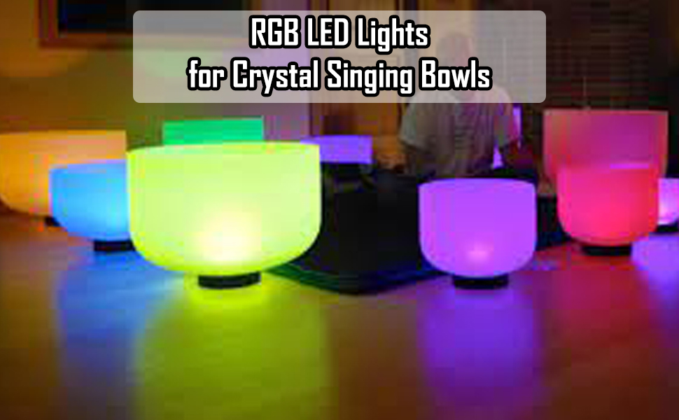 Crystal Singing Bowl Lights