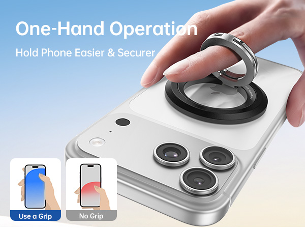 Magnetic Phone Ring Holder