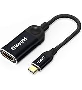 QGeeM USB C to HDMI Adapter 4K Cable, USB Type-C to HDMI Adapter [Thunderbolt 3/4] HDMI for Lapto...