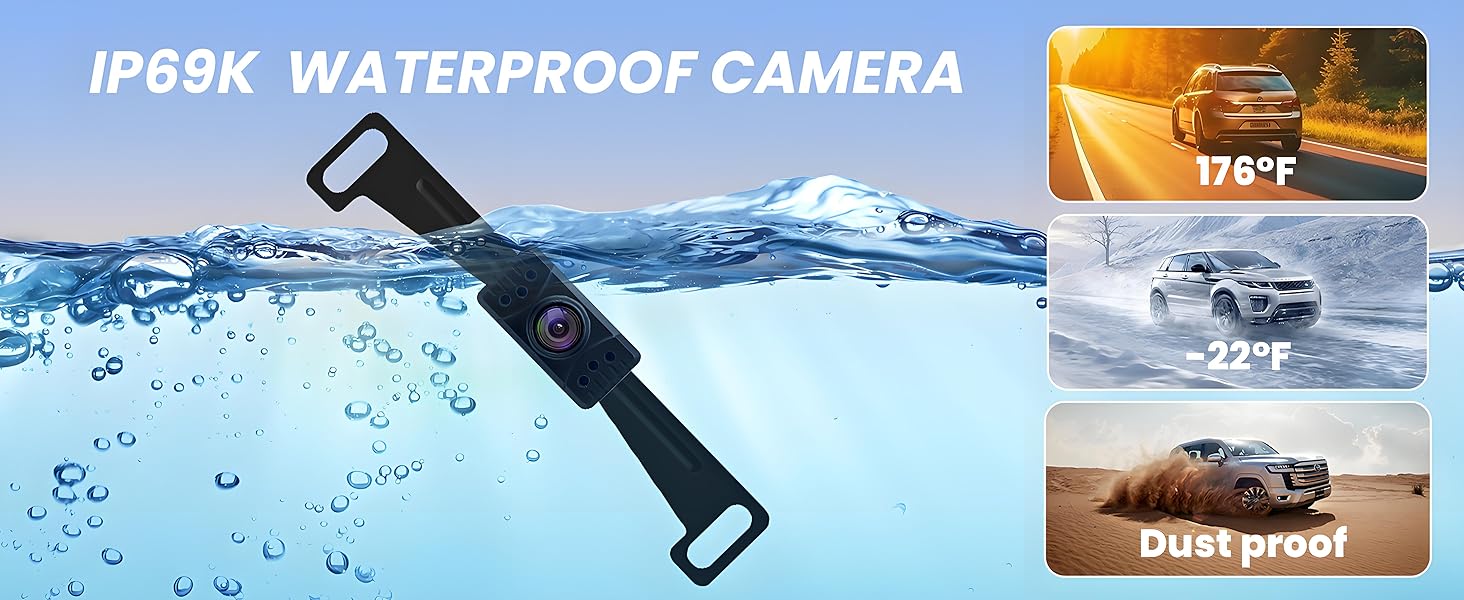IP69K WATERPROOF CAMERA
