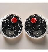 Replacement Disk Roundle Cover Case for Meta Quest 3S Controller, VR Accessories Repair Part Cust...