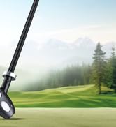 AMVR GA1 VR Haptic Feedback Golf Club Attachment Compatible with Meta/Oculus Quest 3S/Quest 3, Ca...