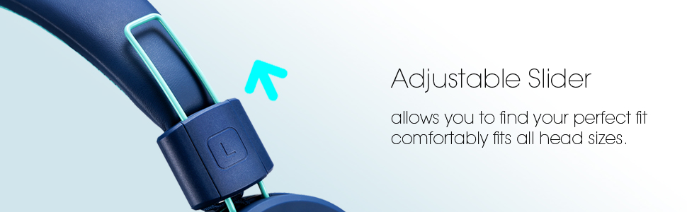 kids headphone noot products k11 navy teal