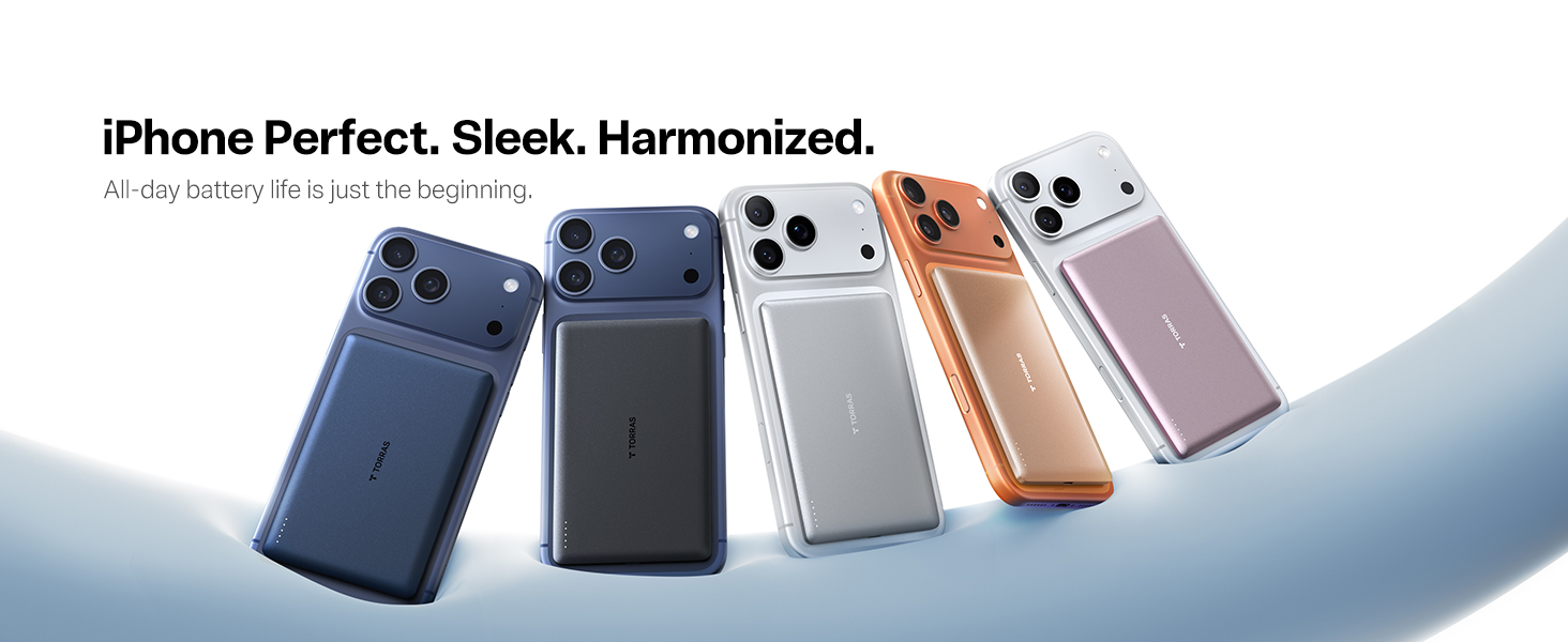 iPhone Perfect. Sleek. Harmonized. All-daybattery life is just the beginning.