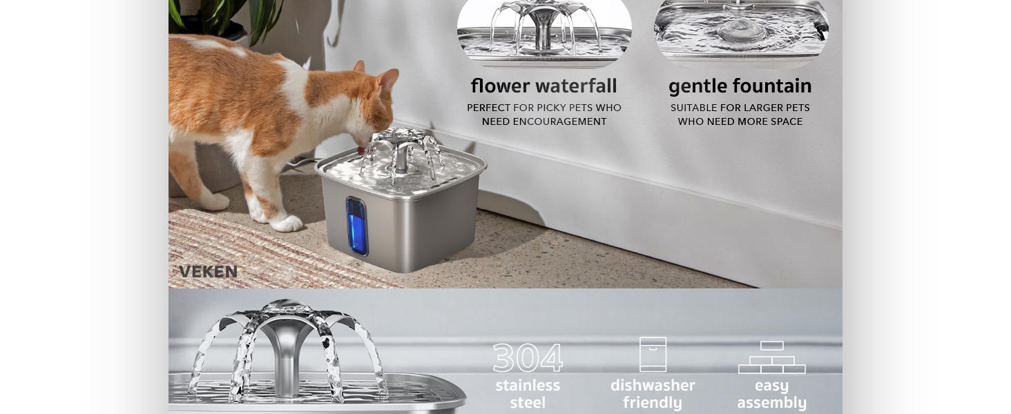 cat water fountain stainless steel stainless steel cat water fountain cat water