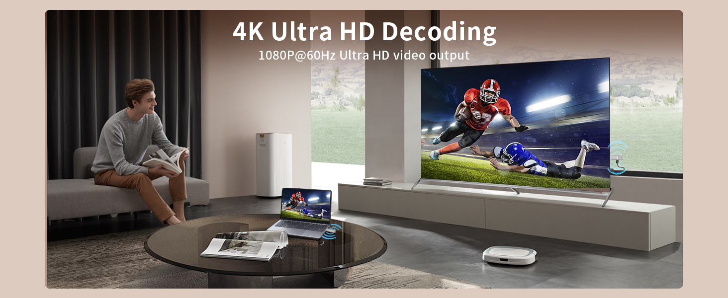 4K Wireless Video Transmitter and Receiver